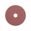 Pferd COMBICLICK® Fiber Disc, 4-1/2" Dia. - Aluminum Oxide A, 120 Grit 40097